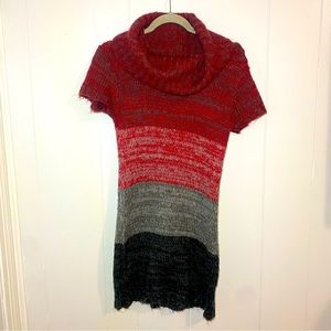 Junior XL (16) Pink Angel Winter Dress w/ Oversized Collar